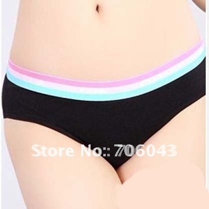 shorts2012 new products wholesale and retail moisture absorption perspiration lady triangular pants 96 G  BLACK