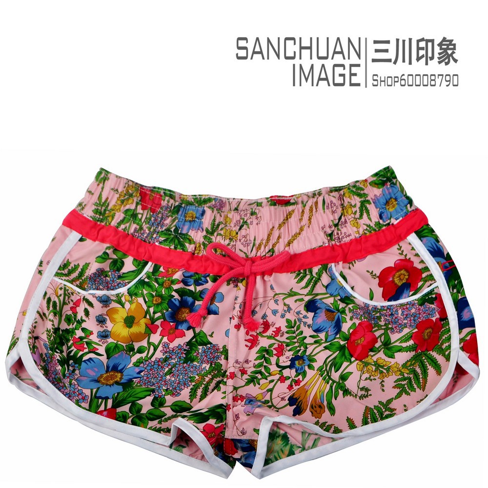 SHOW LK,2013 spring and summer new style,flowers pattern short,For a variety of mix,casual shorts, slacks