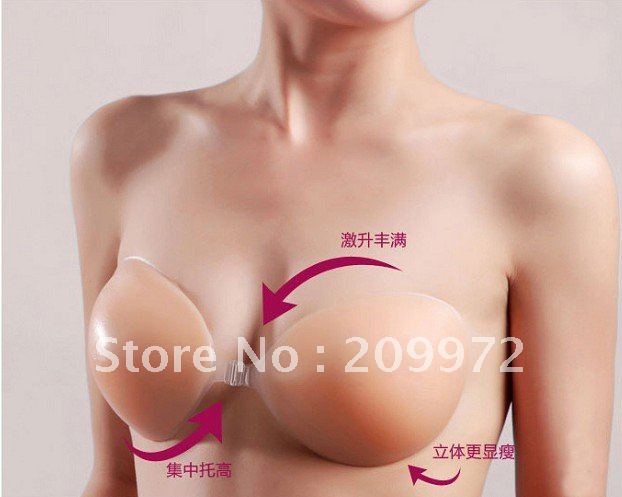 Silicone Bra Gel invisible inserts Pads Push Up Enhancer Breast super stickiness,no harm,free shipping dropshipping