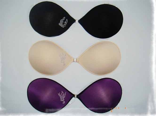 silicone free bra invisible with fashion design freeshipping