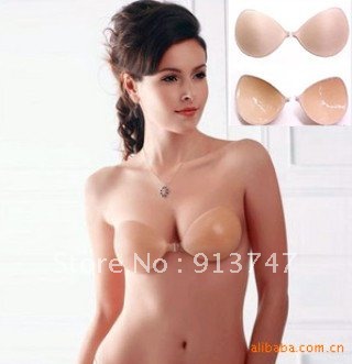 silicone invisible bra, Free Shipping wholesale silicone bra,invisible bra,freebra fashion 5pcs/lot