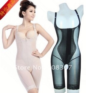 Silk protein super slim seemless shaper lingerie set