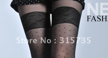 Silk stocking,Pantyhose,Sexy jacquard stockings,15D lady filar socks,False tall canister filar socks,Hot sale,Free shipping