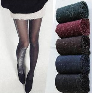 Silver onions socks Core-spun Yarn pantyhose stockings socks thin socks female