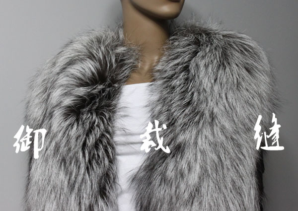 Silver wool shiwang extra large mink outerwear fight mink overcoat