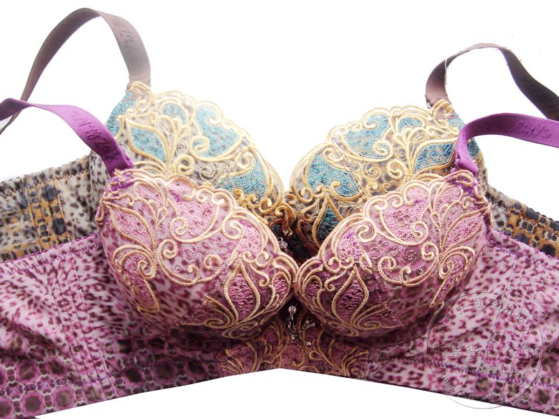 Single-bra 372 a1 concentrated push up thick cup 3 breasted a cup b cotton cup bra underwear