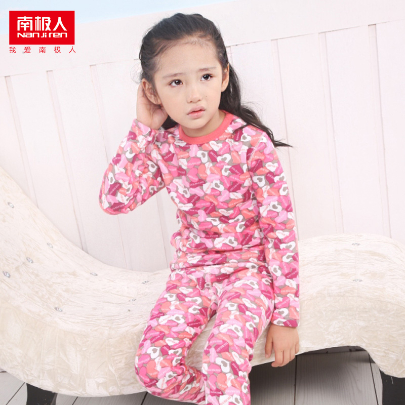 Skin Women child thermal underwear set