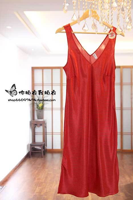 Sleeve length faux silk female nightgown sleepwear plus size plus size maternity to-be mommies