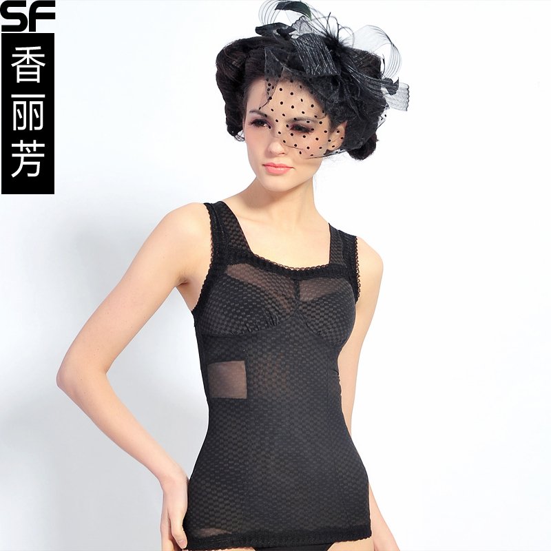 Sleeveless bra straps ultra-thin abdomen drawing slimming shaper shapewear beauty care underwear 1476