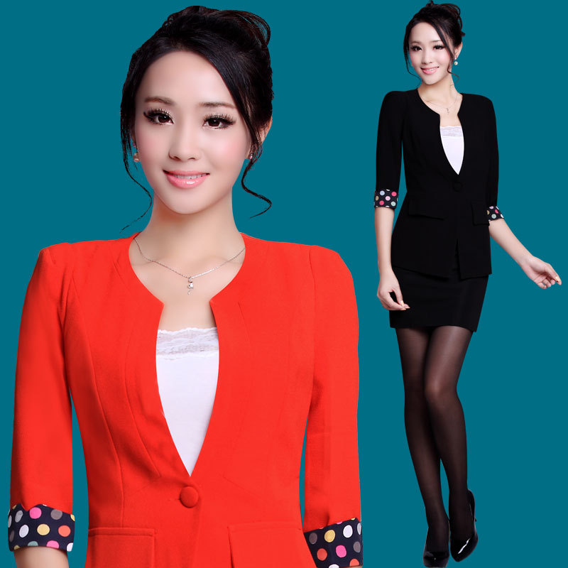 Slim suit casual coat suit fashion small suit jacket women