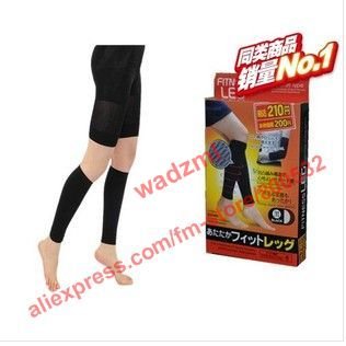 Slim Type Beauty Leg Socks Stovepipe Socks Slimming Calf Socks original color box package 50pcs/lot