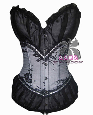 Slim waist shaper lace slim waist corset lace vest royal corset underwear vest