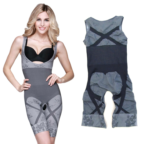 Slimming Tummy Underwear Shapewear Body Shaper Suit Bamboo Charcoal Corset Pant[000640]