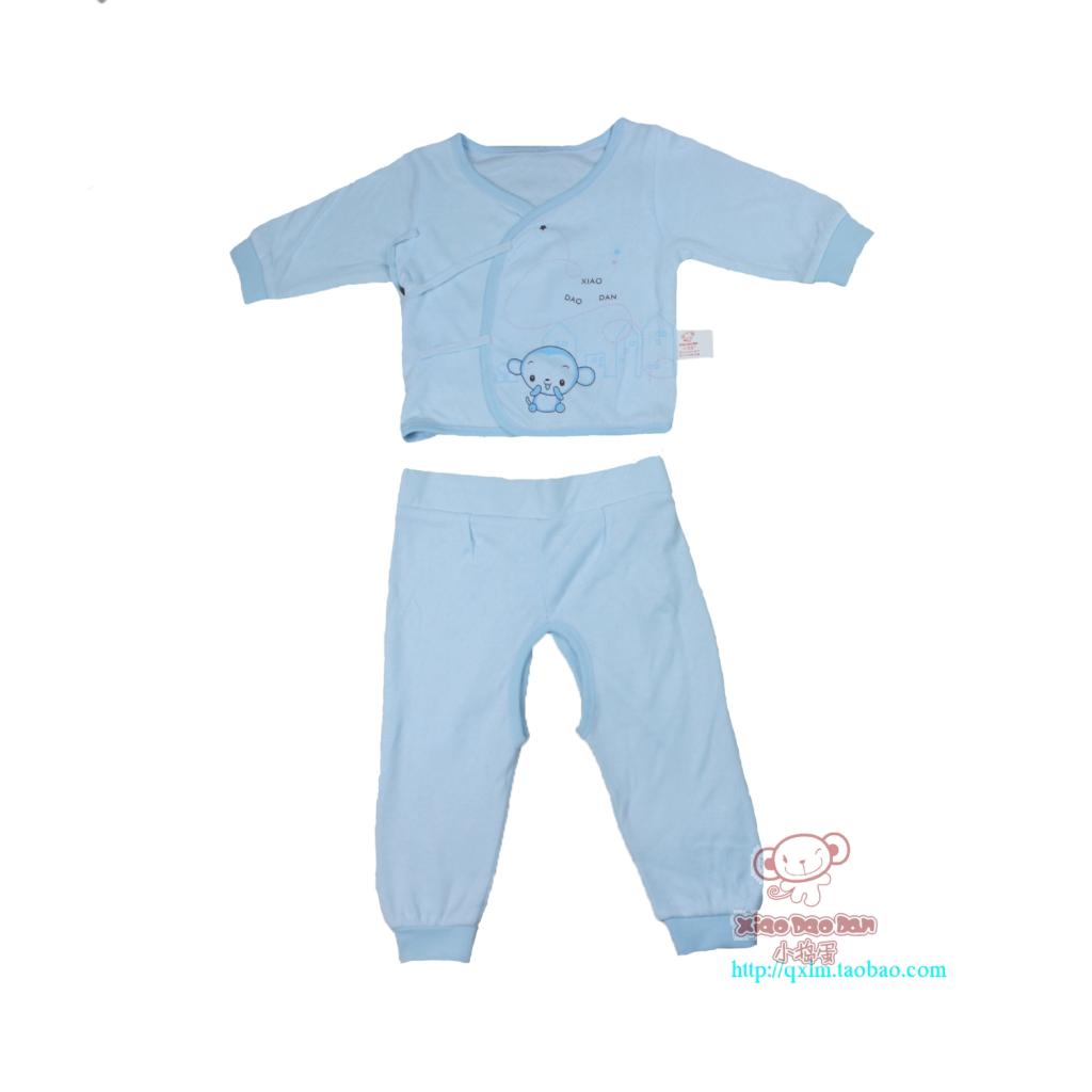 Small baby bamboo fibre underwear set strap pants child underwear newborn long johns sleepwear panties