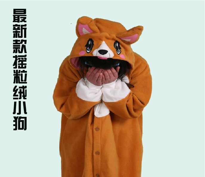 Small sleepwear cartoon animal lovers one piece sleepwear lounge costume