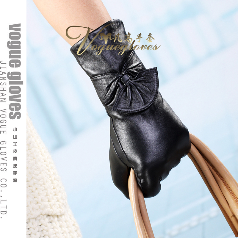 Small suede gloves women's genuine leather gloves leather gloves 9205