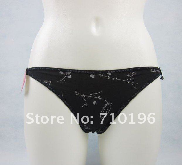 Small wholesales ladies' underwear; bikini panties y05