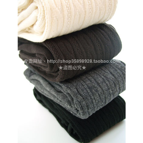 Socks cotton twisted , dsmv 100% cotton pantyhose thickening pantyhose thick pantyhose legging