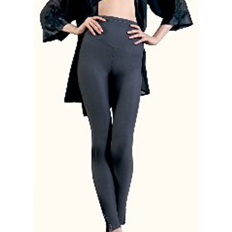 Solid color plus velvet thickening thermal trousers boot cut jeans trousers ball female legging