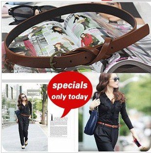 South Korean Slender lady belt,Fashion Leather Dress Belt,Belts for women,Min.order is $15 (mix order) ,y115,9030