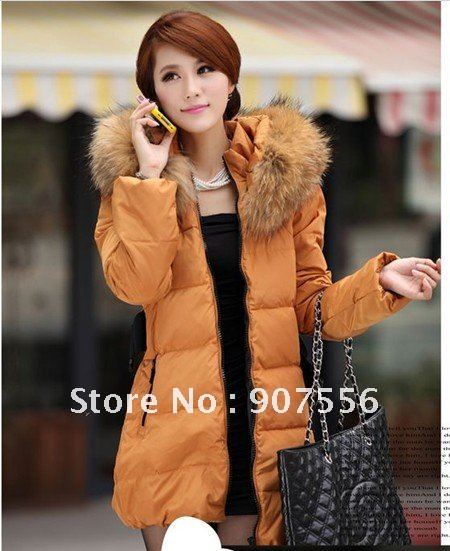 Special costly heavy hair brought cultivate one's morality upset medium style down jacket female new quality goods dress tide