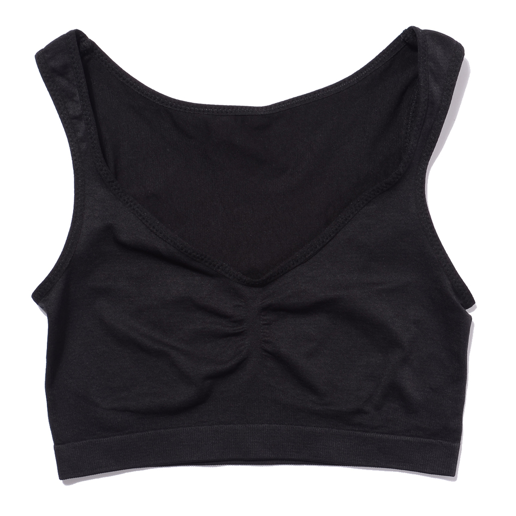 Sports bra quick dry sweat absorbing seamless bra black wireless vest design yoga bra