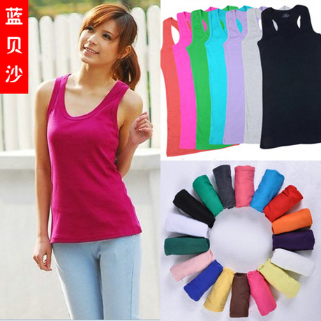 Sports casual tank basic shirt