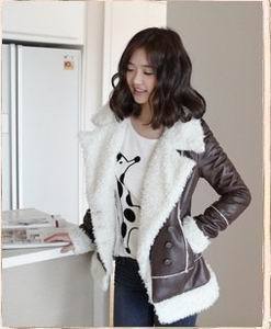 Spring 2013 leather clothing women's casual clothing leather clothing short design female