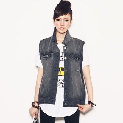 Spring 2013 sz new arrival women's denim vest