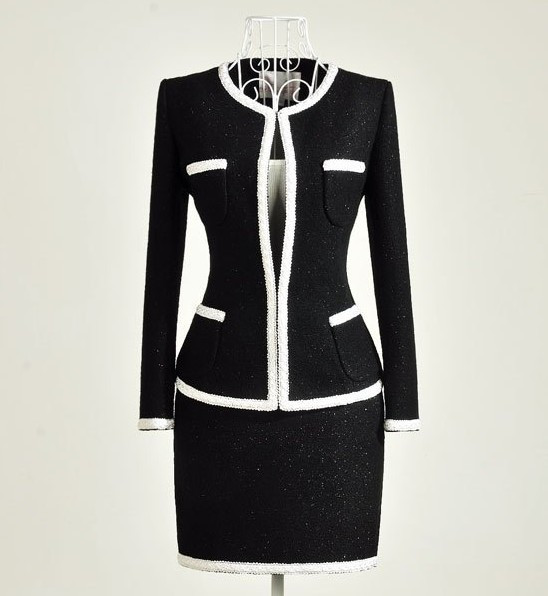 Spring 2013 women's ol elegant black career set