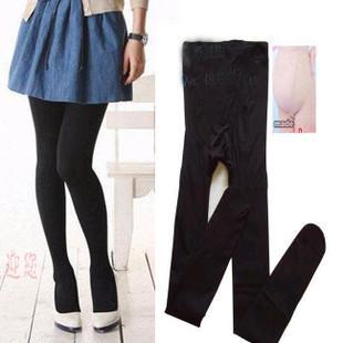 Spring and autumn dress velvet plus crotch nine-socks maternity pantyhose maternity seven socks