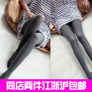 Spring and autumn fashion leg tights velvet all-match dot legging women's stockings