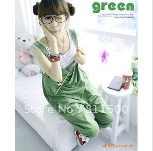 Spring and Autumn Ladies | the new kangaroo paragraph jumpsuit | sevenths overalls/free shipping