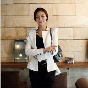 Spring and autumn short jacket slim blazer elegant blazer coat