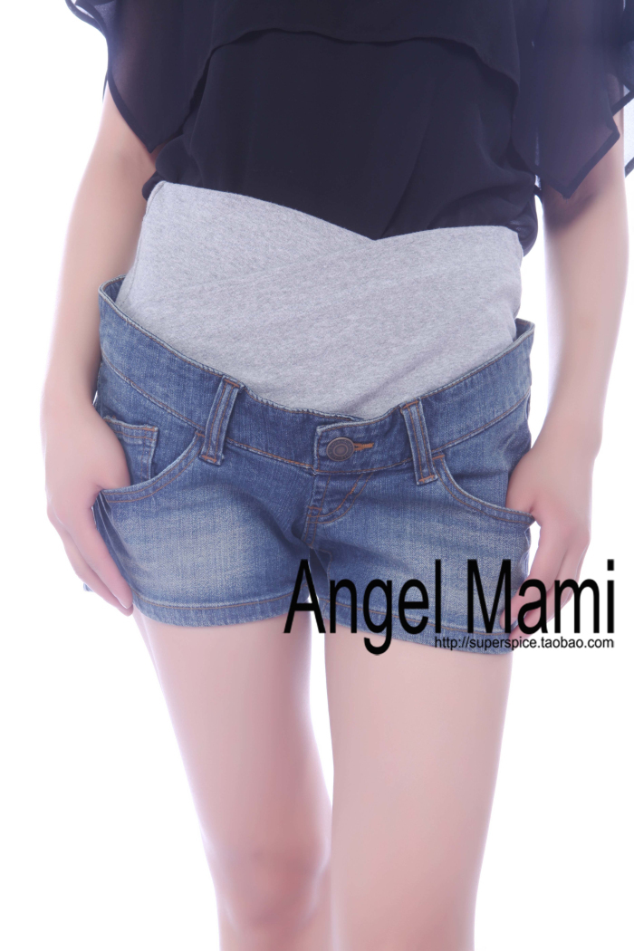 Spring and summer maternity denim shorts maternity clothing all-match maternity pants maternity shorts