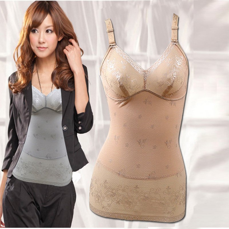 Spring and summer thin seamless tube top shaper corset beauty care slim waist body shaping underwear V046