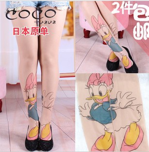 Spring/Autumn tattoo stockings lady pantyhose tattoo tights 24styles for choose free shipping 5pairs/lot