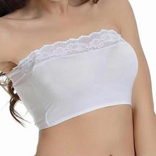 Spring decoration lace underwear all-match modal tube top tube top basic tube top single laciness