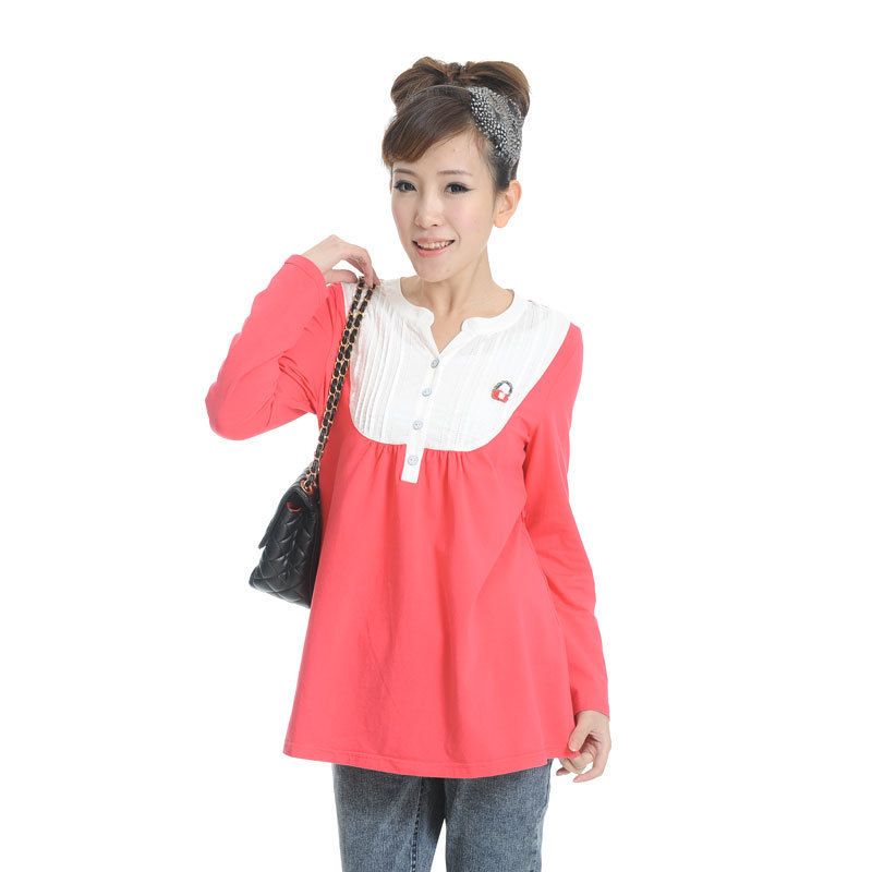 Spring maternity clothing fashion long-sleeve t-shirt 132351