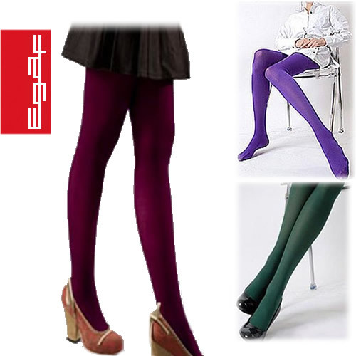 Spring multicolor maternity velvet thickening basic stockings