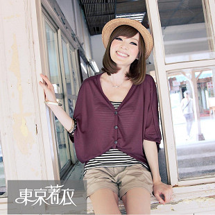 Spring new arrival 4.4 76 popular autumn batwing sleeve cotton style outerwear 2027203