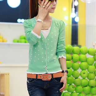 Spring outerwear Women 2013 women's solid color coat long-sleeve casual outerwear female spring and autumn cardigan