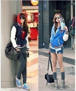 Spring women's baseball uniform autumn new arrival jacket casual baseball outerwear