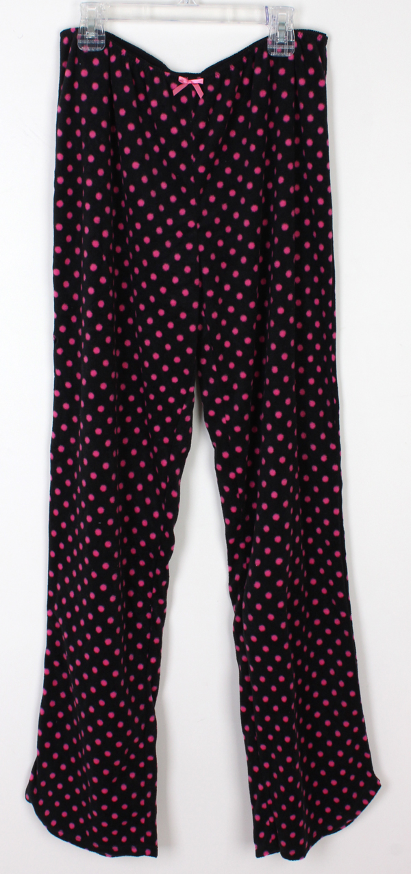 Spring women's dot fleece c24-k831 170g lounge pants