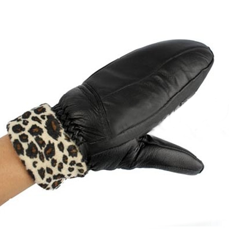 St031 women's genuine leather gloves full sheepskin gloves thermal women's bag gloves