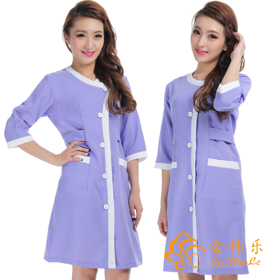 Stewardess clothing professional set work wear sauna suit female technicalness service mr007 .