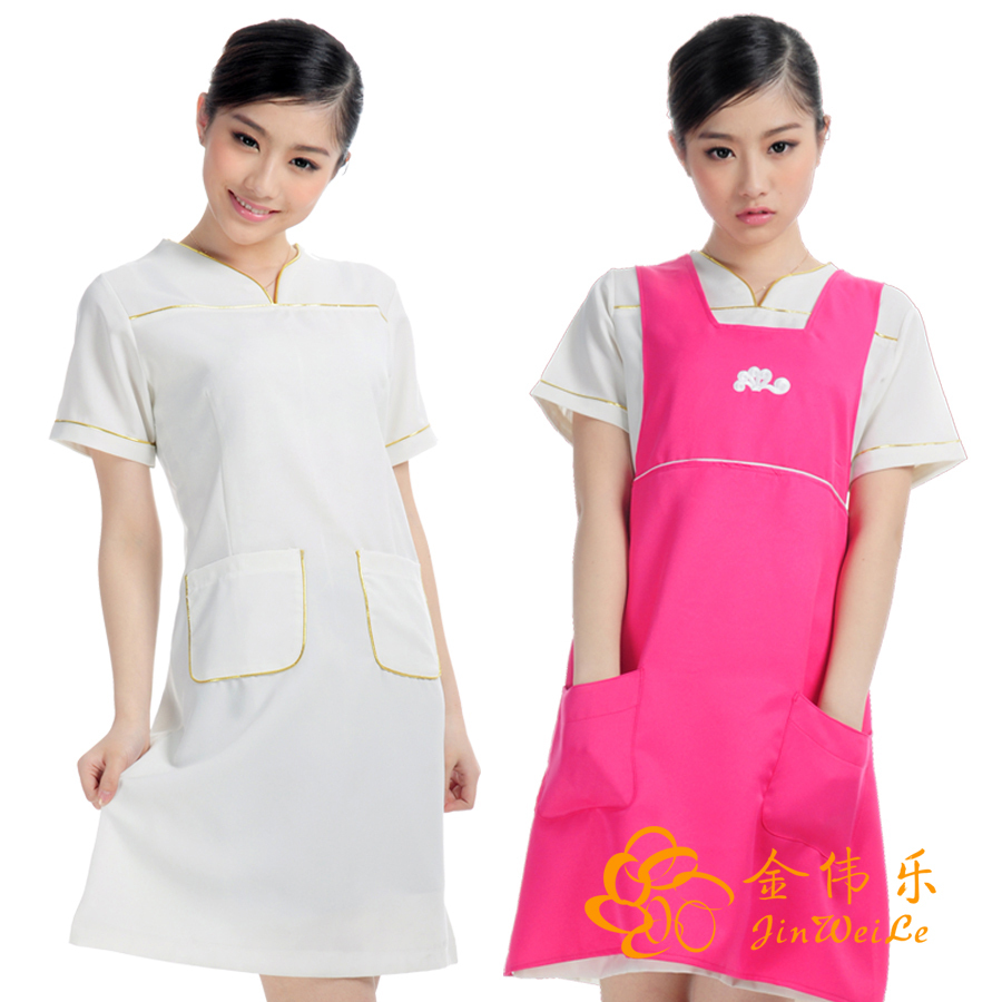 Stewardess clothing professional set work wear sauna suit female technicalness service mr015 .