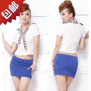 Stewardess uniforms professional set clothes ktv work wear sauna, pediluvium work wear