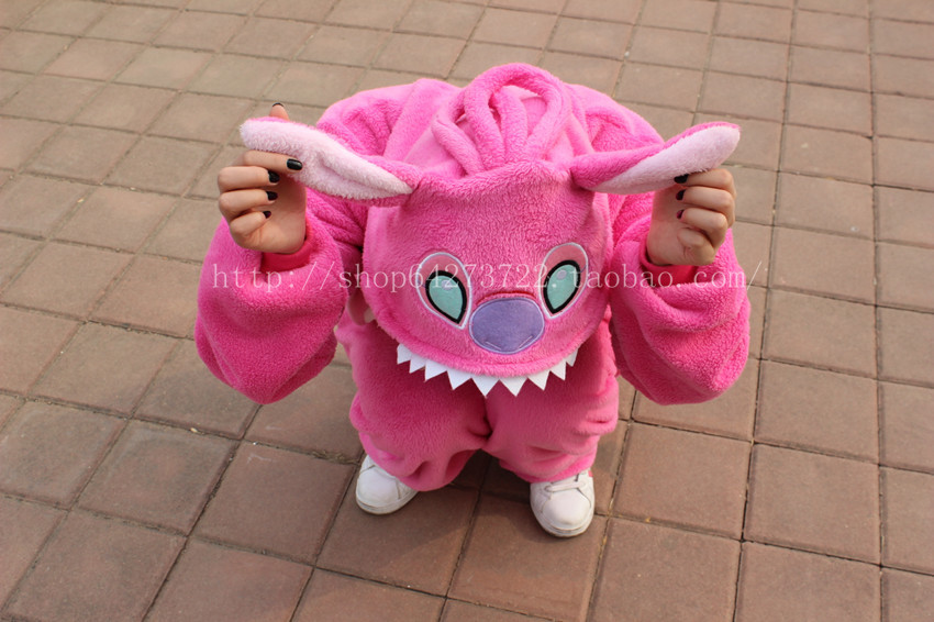 Stitch stitch sleepwear cartoon animal lovers one piece sleepwear lounge female