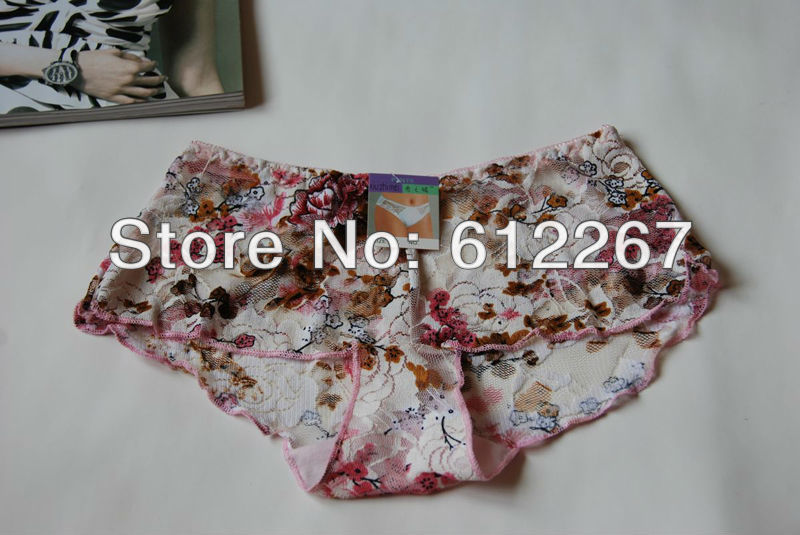 stock 6 pcs/lot mix colors availablebamboo fiber lady panties soft women leopard panties 4 color free shipping